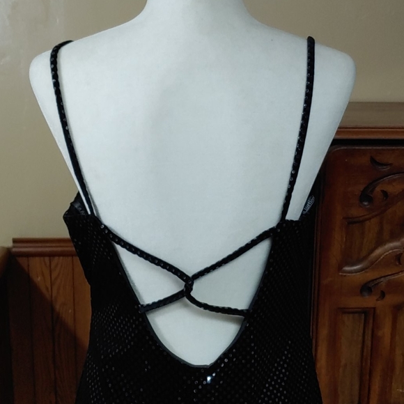 a fortiori Vintage Velvet Sequins Evening Dress 11/12 - Picture 7 of 9